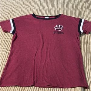 Pink  Victoria Secret U Mass Short sleeve T-shirt